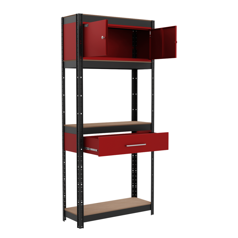 Sealey Shelving Unit 4-Tier AP830R 615kg Capacity