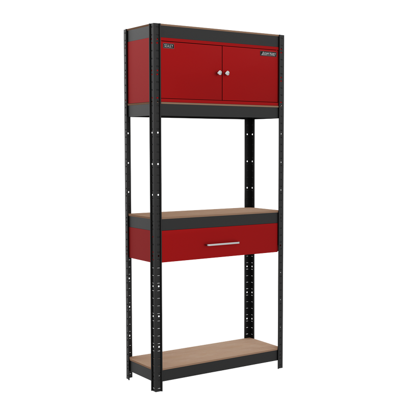 Sealey Shelving Unit 4-Tier AP830R 615kg Capacity