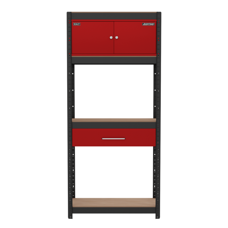 Sealey Shelving Unit 4-Tier AP830R 615kg Capacity