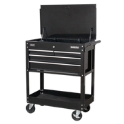 Sealey Superline PRO Tool Trolley AP850MB 260kg Capacity Black