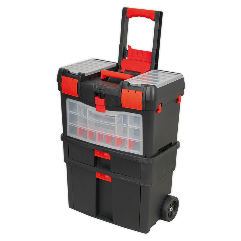 Sealey Mobile Toolbox AP850 with Tote Tray & Removable Box