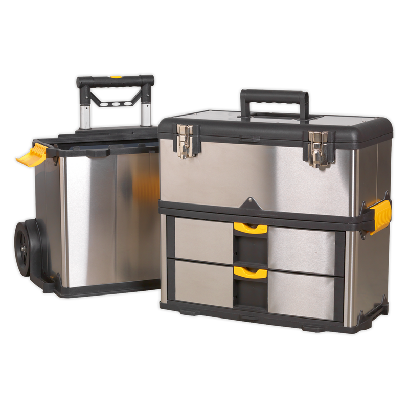 Sealey Mobile Toolbox AP855 3 Compartments 540x350x840mm