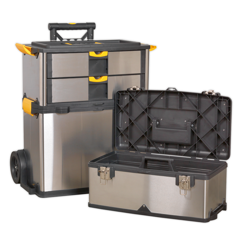 Sealey Mobile Toolbox AP855 3 Compartments 540x350x840mm
