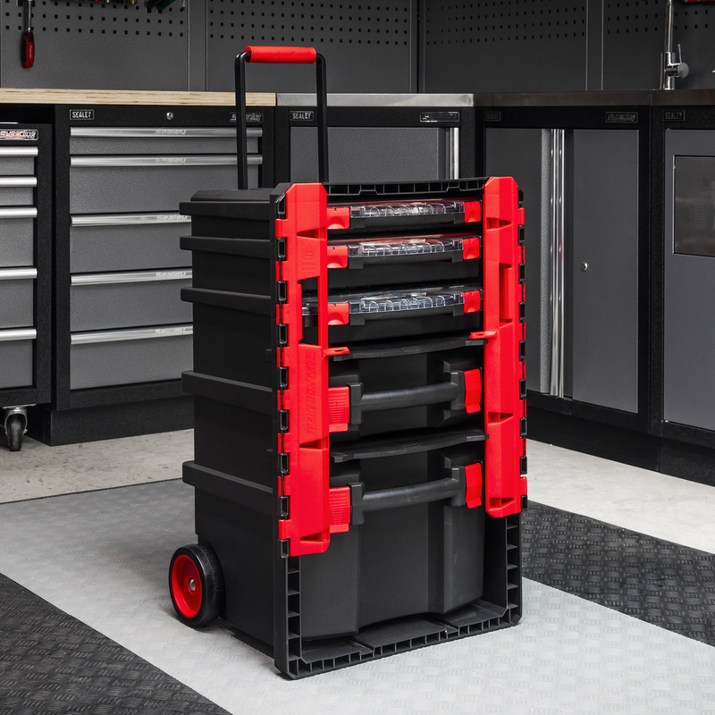 Sealey Mobile Toolbox AP860 with 5 Removable Storage Cases