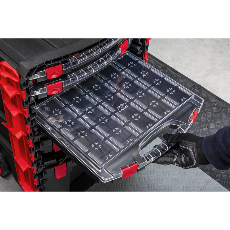 Sealey Mobile Toolbox AP860 with 5 Removable Storage Cases