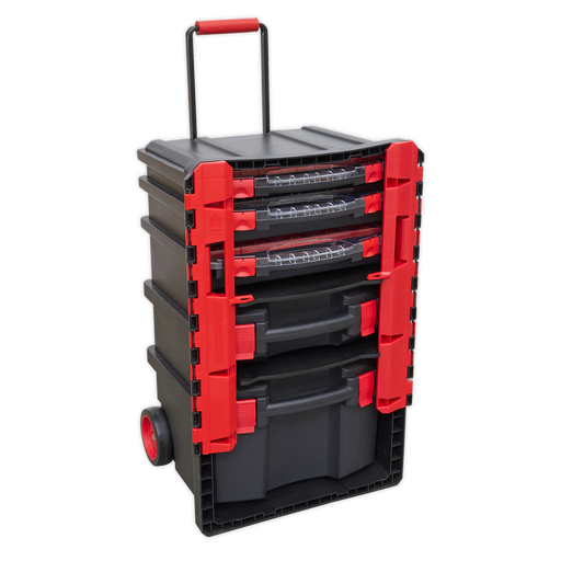 Sealey Mobile Toolbox AP860 with 5 Removable Storage Cases
