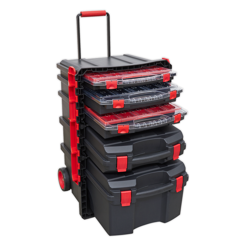Sealey Mobile Toolbox AP860 with 5 Removable Storage Cases