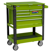 Sealey Superline PRO Tool Trolley AP890MHV 320kg Capacity Hi-Vis Green