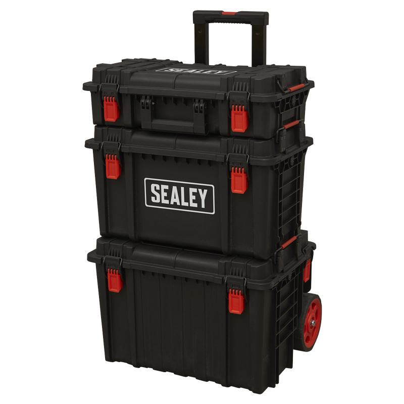 Sealey Heavy-Duty Mobile Storage System Set 3 Piece, 18.6kg