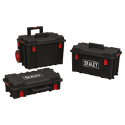 Sealey Heavy-Duty Mobile Storage System Set 3 Piece, 18.6kg