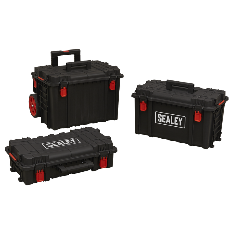 Sealey Heavy-Duty Mobile Storage System Set 3 Piece, 18.6kg