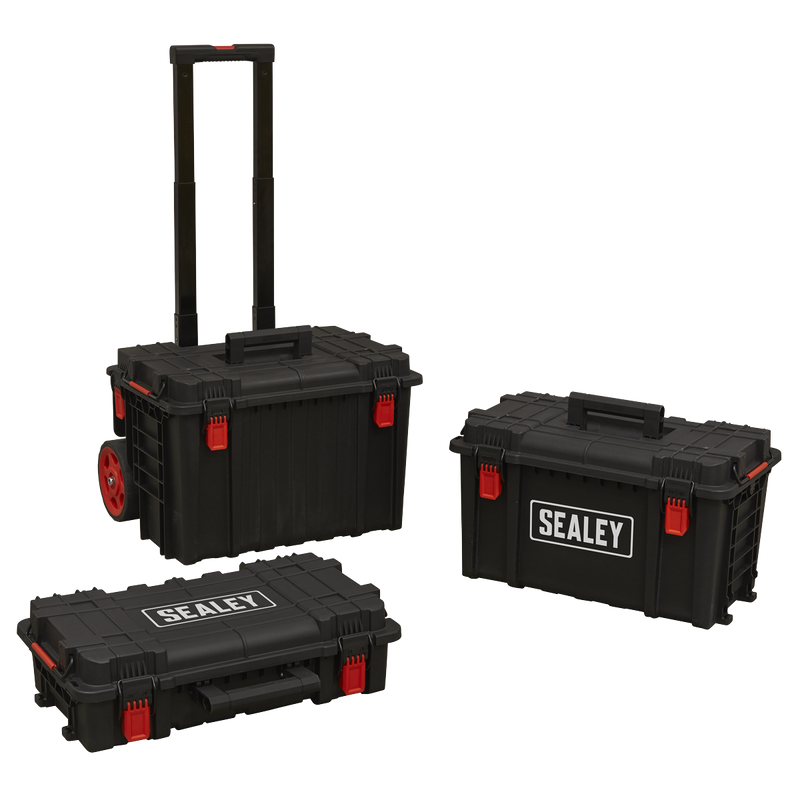 Sealey Heavy-Duty Mobile Storage System Set 3 Piece, 18.6kg