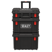 Sealey Heavy-Duty Mobile Storage System Set 3 Piece, 18.6kg