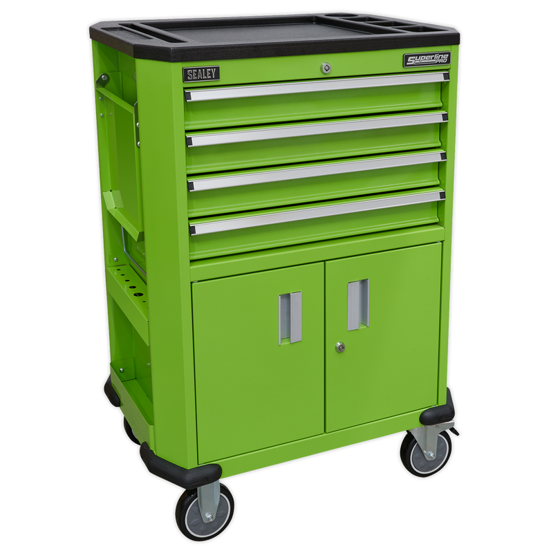 Sealey Superline PRO Tool Trolley AP980MTHV 4 Drawers 160kg Capacity