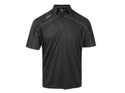 Apache Langley Black Performance Polo Shirt - L (41/43in) - LANGLEY L