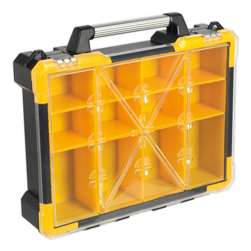 Sealey Parts Storage Case 490mm with 12 Removable Compartments