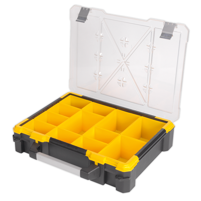 Sealey Parts Storage Case 490mm with 12 Removable Compartments