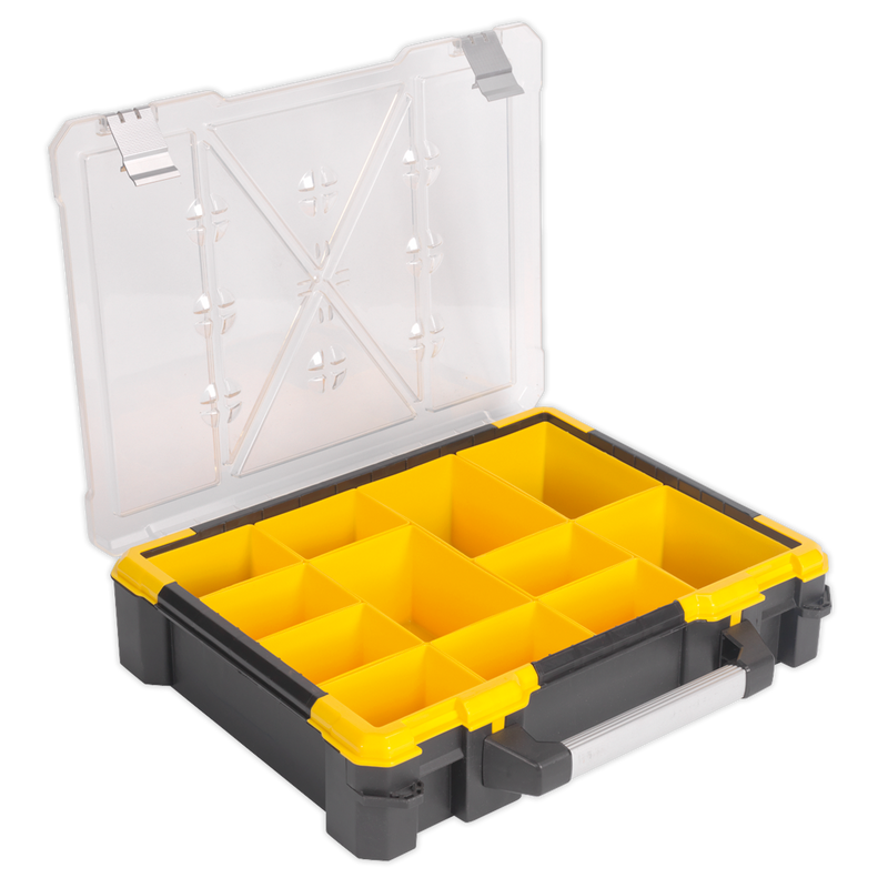 Sealey Parts Storage Case 490mm with 12 Removable Compartments