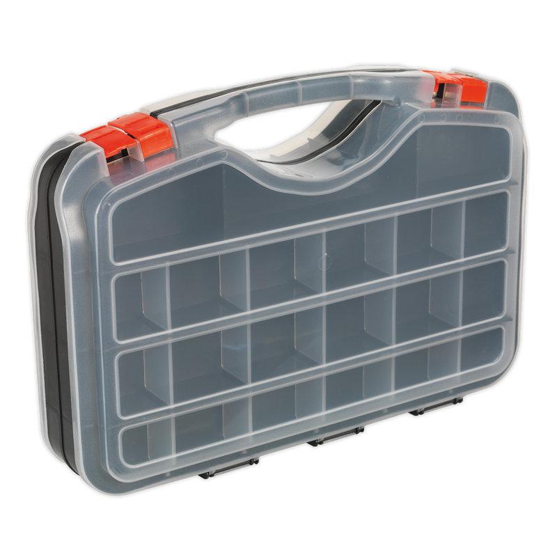 Sealey Double-Sided Parts Storage Case 42 Compartment 420x300x95mm