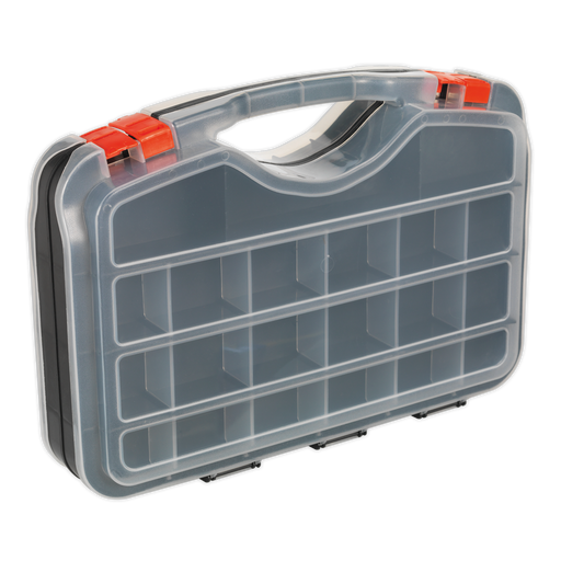 Sealey Double-Sided Parts Storage Case 42 Compartment 420x300x95mm