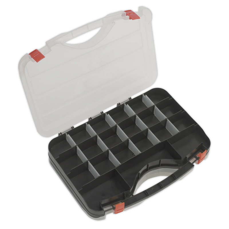 Sealey Double-Sided Parts Storage Case 42 Compartment 420x300x95mm