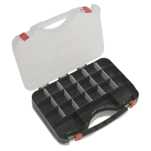 Sealey Double-Sided Parts Storage Case 42 Compartment 420x300x95mm