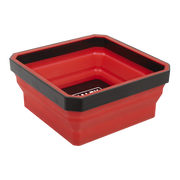 Sealey Collapsible Magnetic Parts Tray Set 110mm x 110mm
