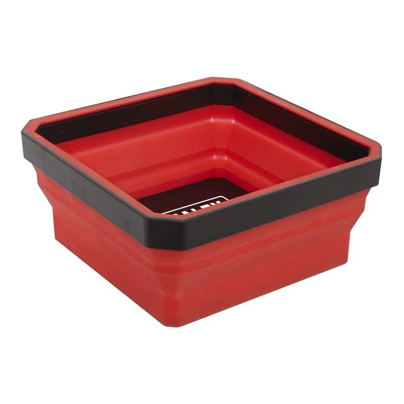 Sealey Collapsible Magnetic Parts Tray Set 110mm x 110mm