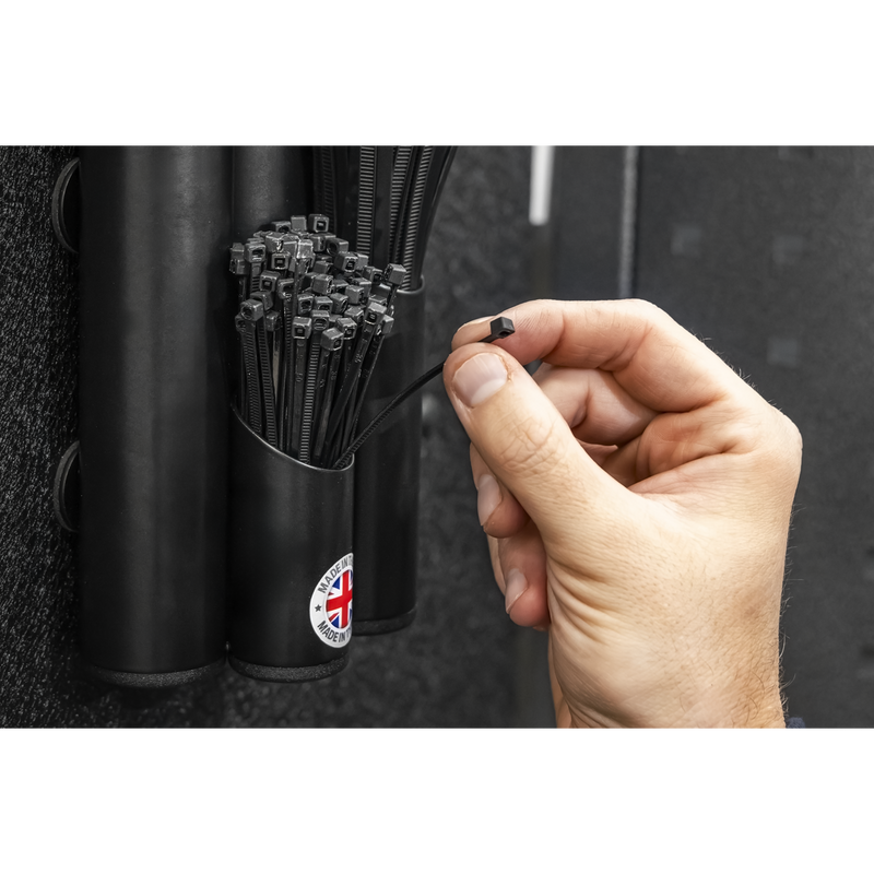 Sealey Large Magnetic Cable Tie Holder - Black, Model APCTHBXL