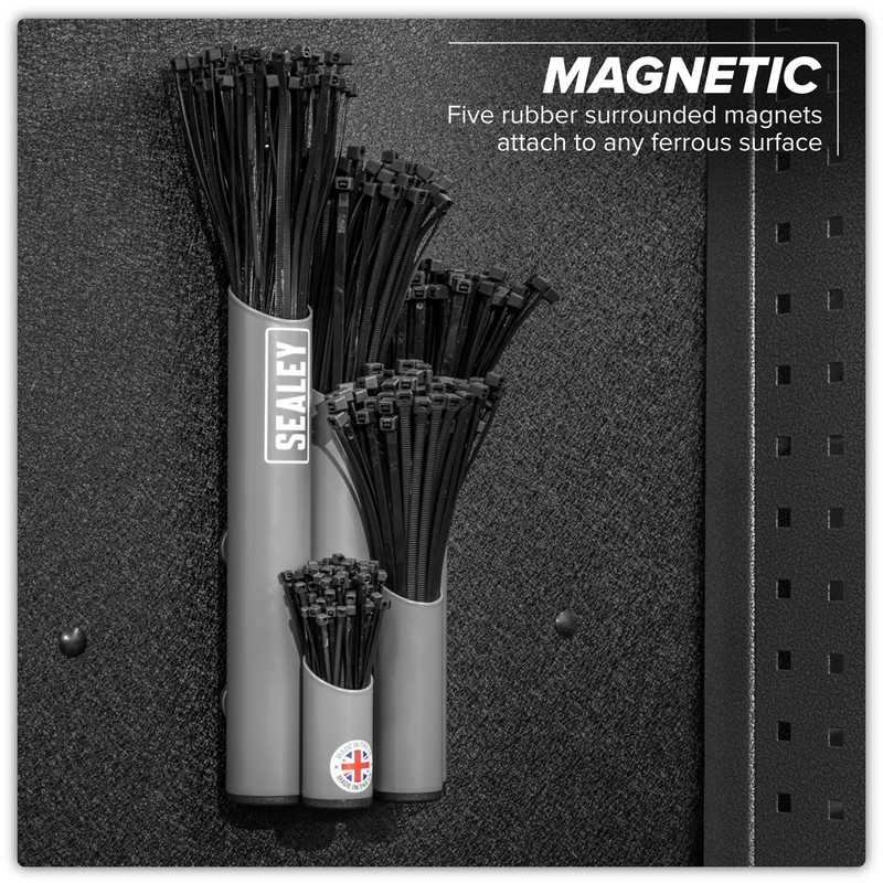 Sealey Large Magnetic Cable Tie Holder APCTHGXL Grey