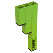 Sealey Magnetic Cable Tie Holder - Hi-Vis Green, 90x30x225mm