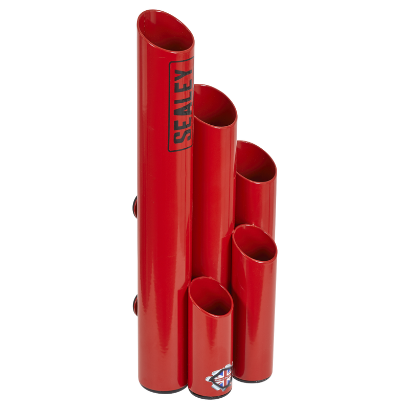 Sealey Magnetic Cable Tie Holder - Red, 500 Ties, Model APCTHRXL