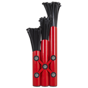 Sealey Magnetic Cable Tie Holder - Red, 500 Ties, Model APCTHRXL