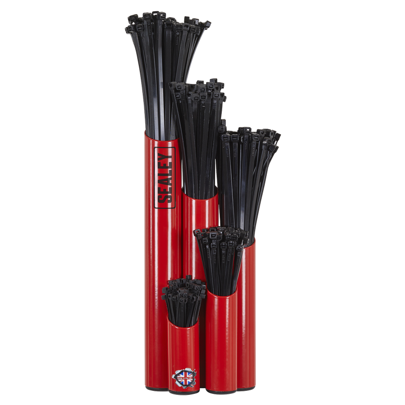 Sealey Magnetic Cable Tie Holder - Red, 500 Ties, Model APCTHRXL