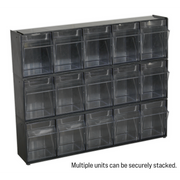 Sealey Stackable Cabinet Box 5 Bins 600x140x170mm