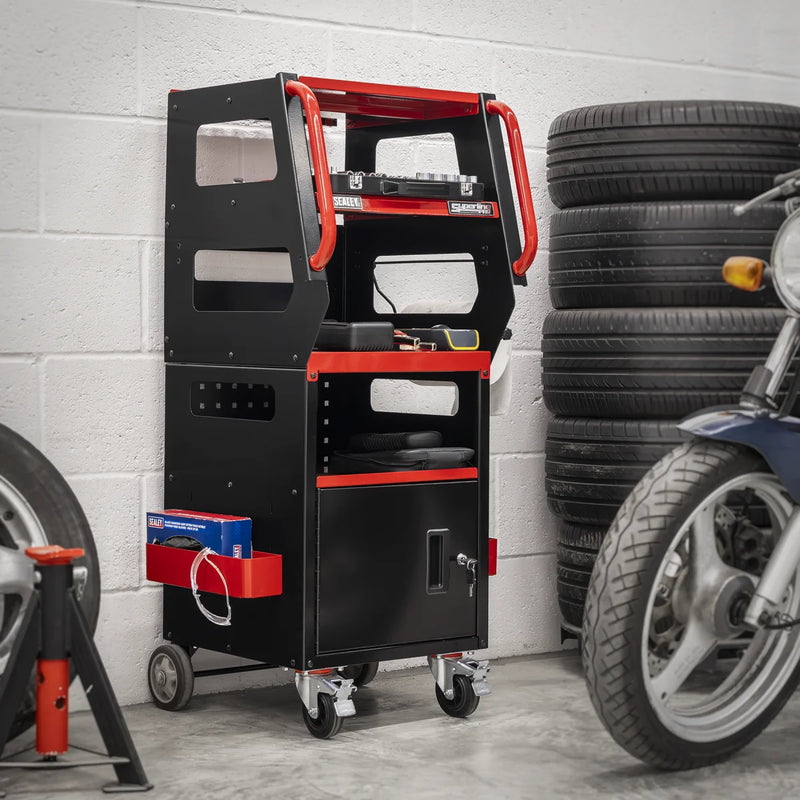 Sealey Superline PRO Diagnostics Trolley 4-Level 435x522x1178.5mm