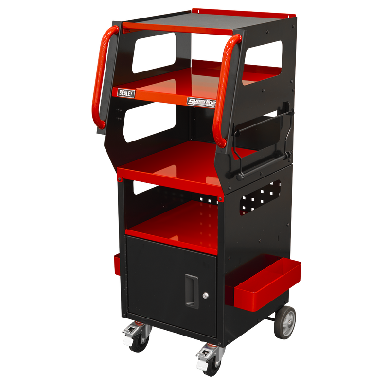 Sealey Superline PRO Diagnostics Trolley 4-Level 435x522x1178.5mm
