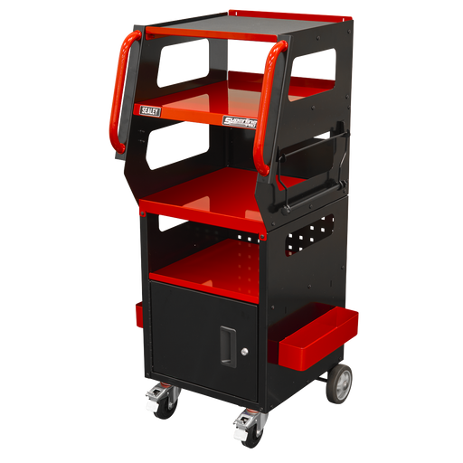Sealey Superline PRO Diagnostics Trolley 4-Level 435x522x1178.5mm