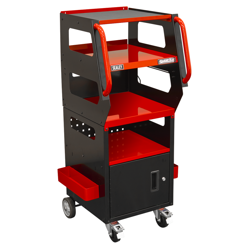 Sealey Superline PRO Diagnostics Trolley 4-Level 435x522x1178.5mm