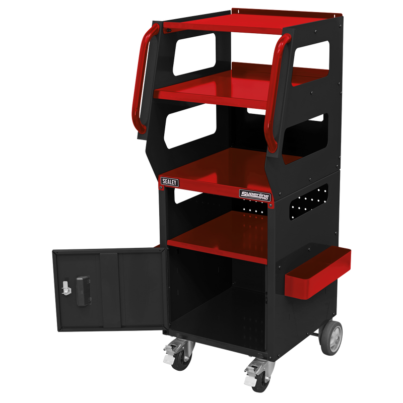 Sealey Superline PRO Diagnostics Trolley 4-Level 435x522x1178.5mm