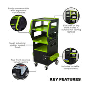 Sealey Superline PRO Tool Trolley APDT435 4-Level Storage Unit