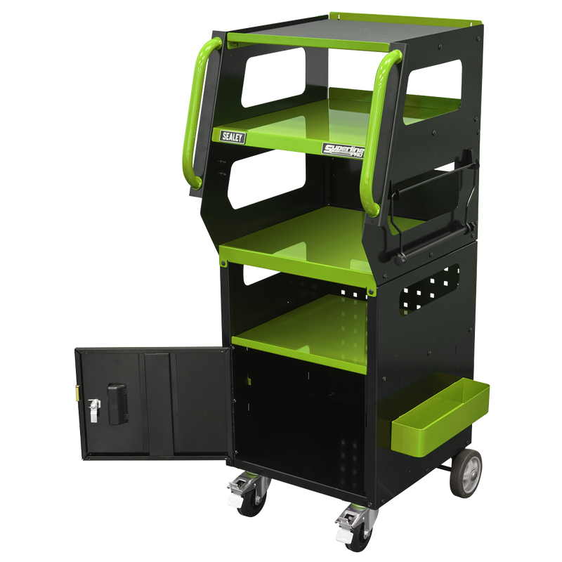 Sealey Superline PRO Tool Trolley APDT435 4-Level Storage Unit