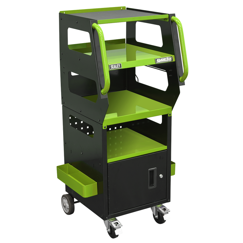 Sealey Superline PRO Tool Trolley APDT435 4-Level Storage Unit