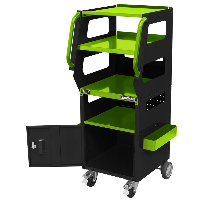 Sealey Superline PRO Tool Trolley APDT435 4-Level Storage Unit