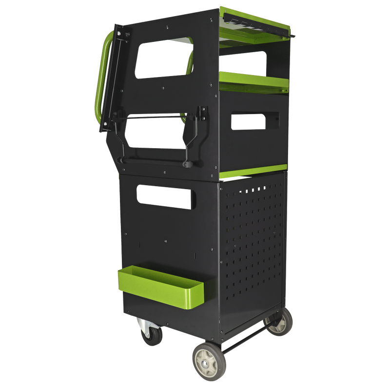 Sealey Superline PRO Tool Trolley APDT435 4-Level Storage Unit