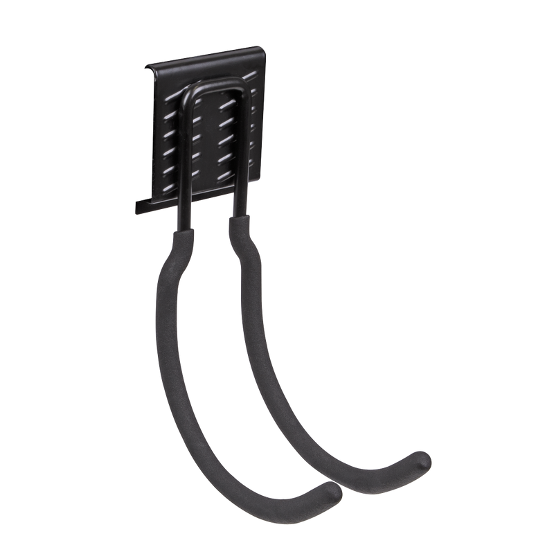 Sealey Wall Mounting Storage Rail with 3 Large Hooks - Model APHKIT9