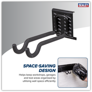Sealey Sports Equipment Storage Hook APH06 20kg Capacity