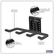 Sealey 4-Way Storage Hook APH13 30kg Capacity