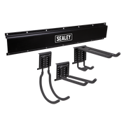 Sealey Multipurpose Storage Hook Kit 4 Piece - 110kg Capacity