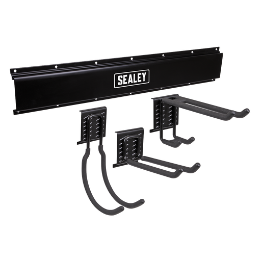 Sealey Multipurpose Storage Hook Kit 4 Piece - 110kg Capacity
